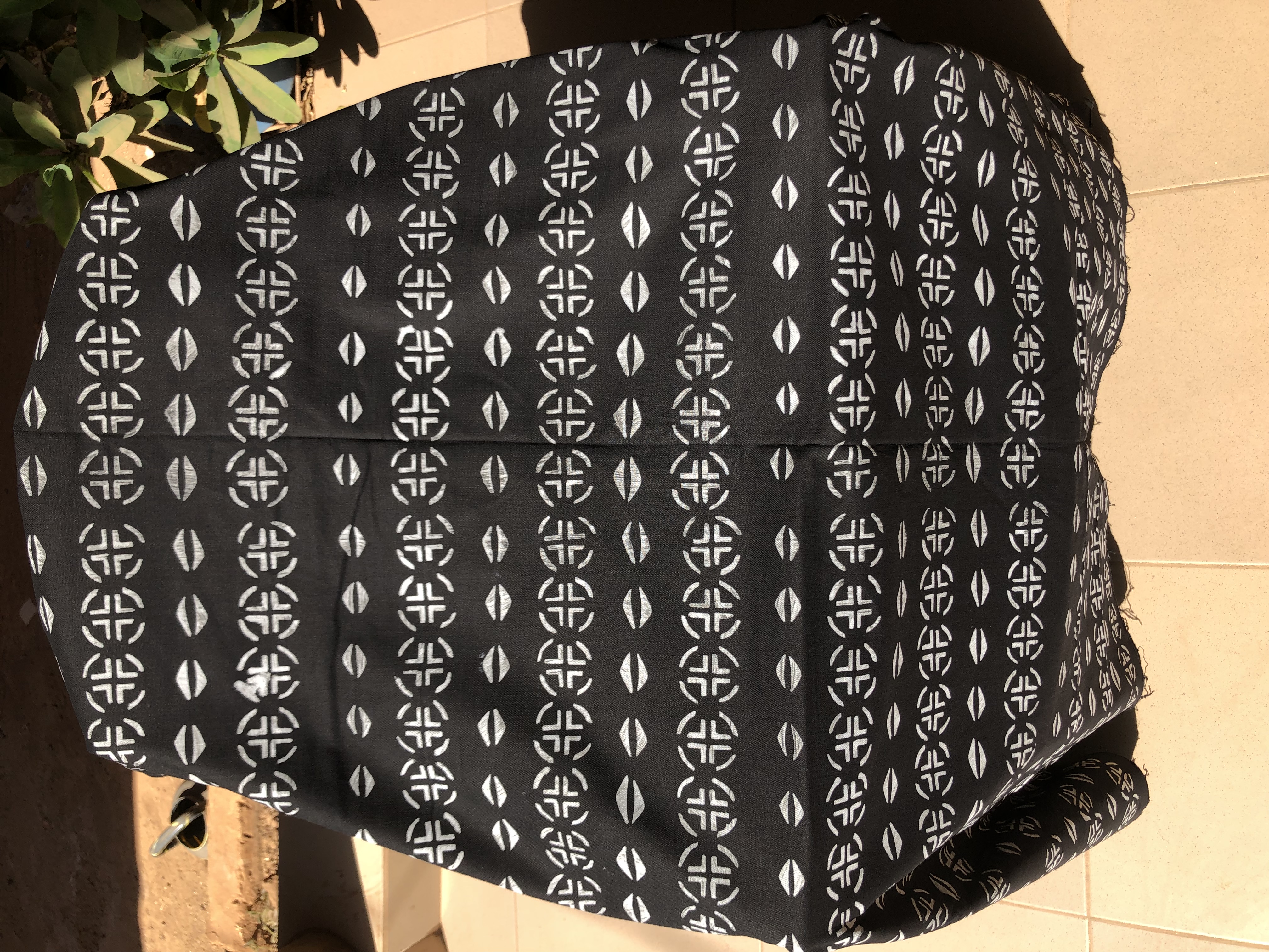 Pagne lourd Bogolan 3m