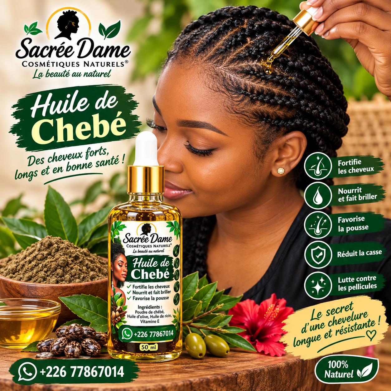 Huile de chebe