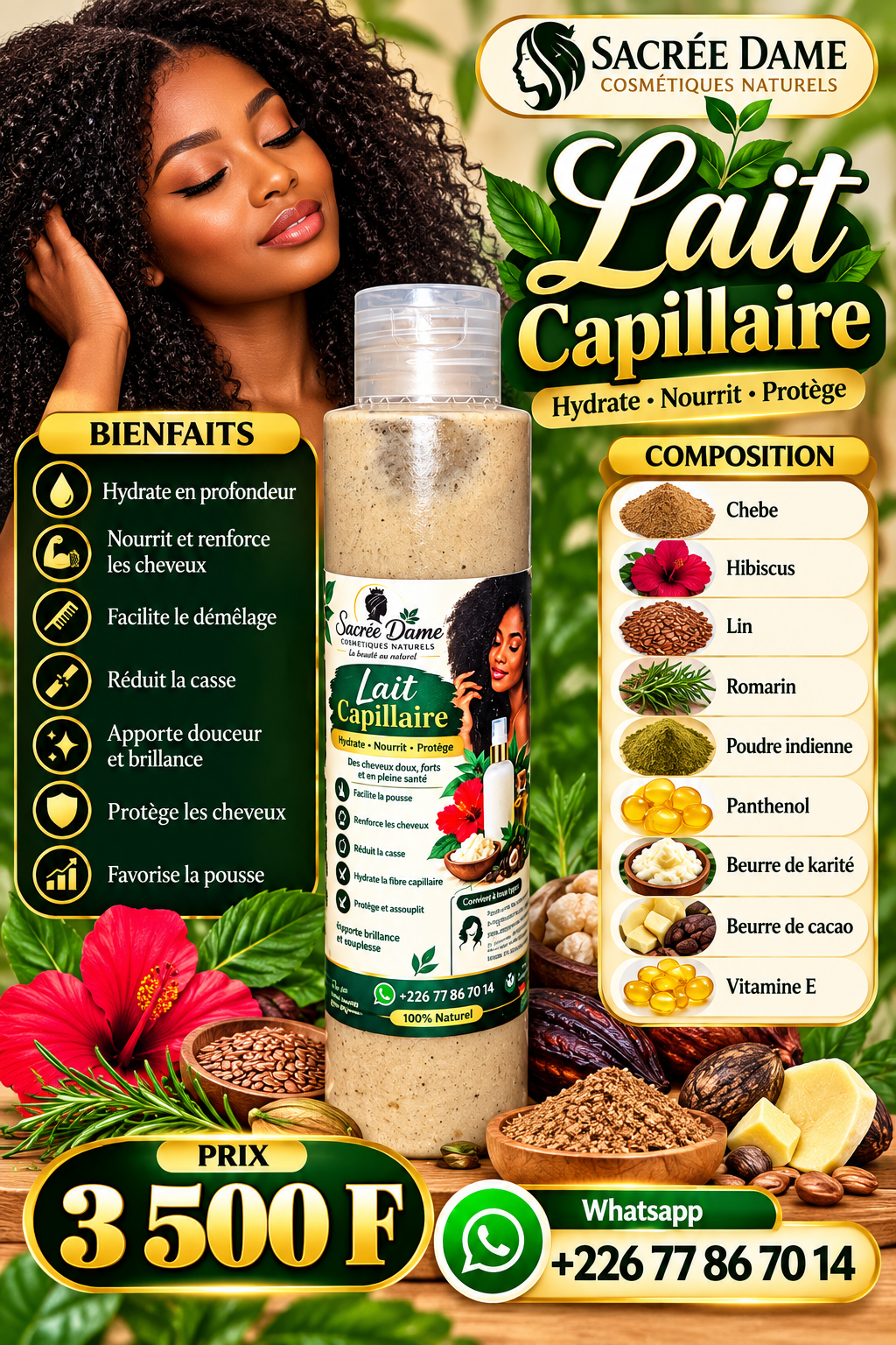 LAIT CAPILLAIRE HYDRATANT